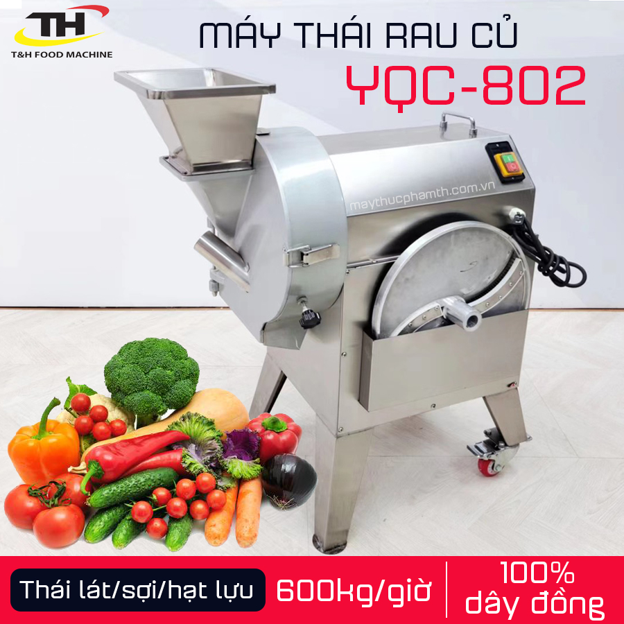Máy Thái Rau Củ Công Nghiệp YQC-802
