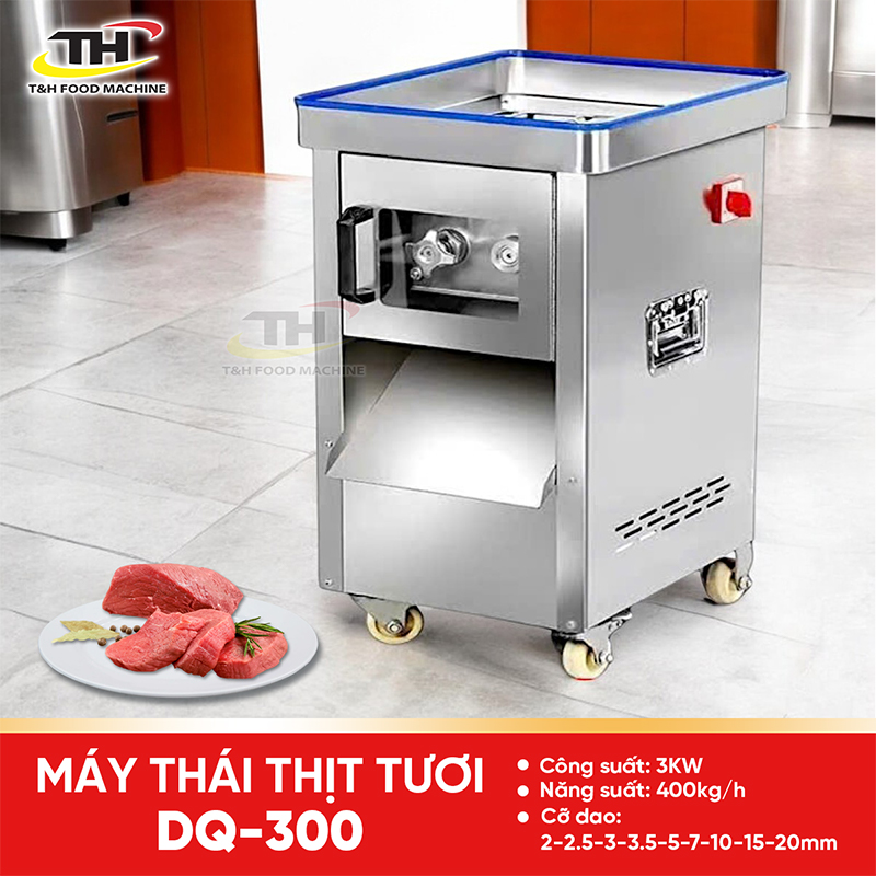 Máy thái thịt tươi sống DQ-300