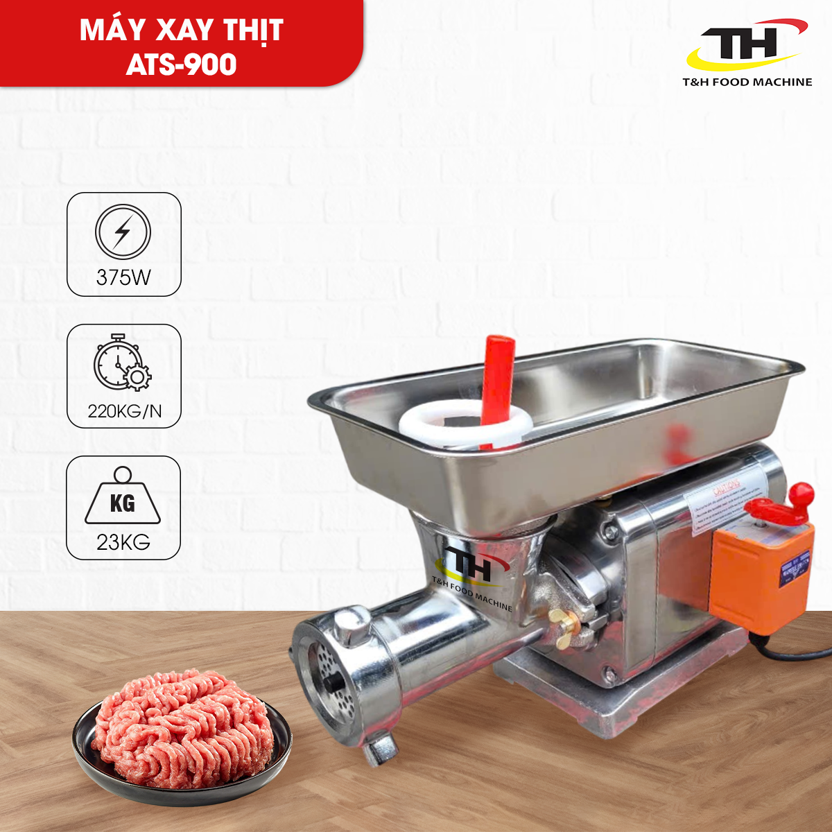 Máy xay thịt ATS-900