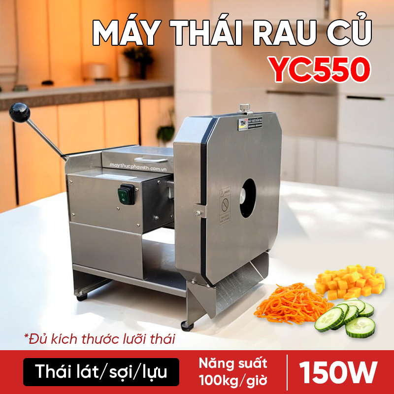 Máy Thái Rau Củ 3 Trong 1 - YC550