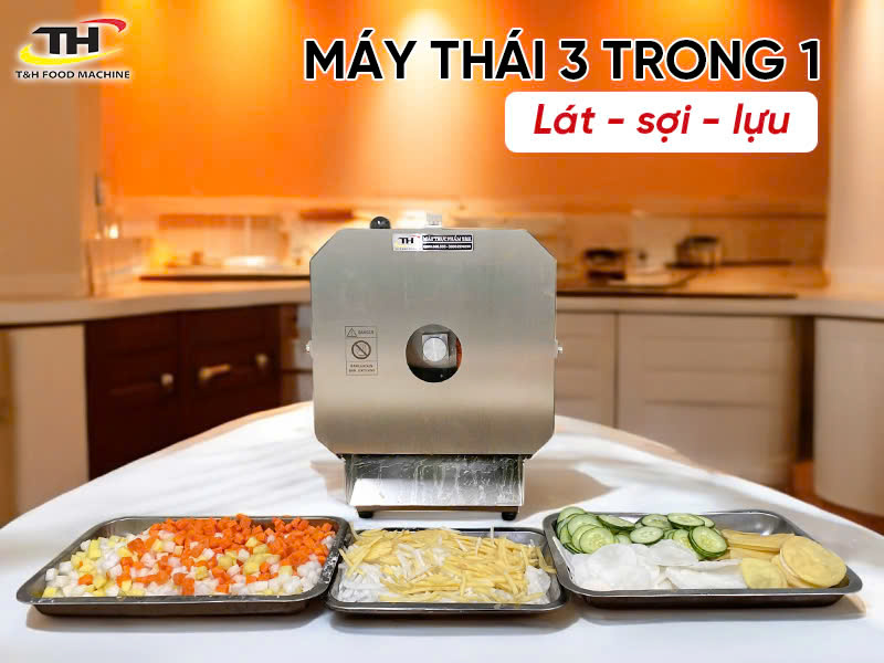 Máy thái rau củ quả đa năng YC-550
