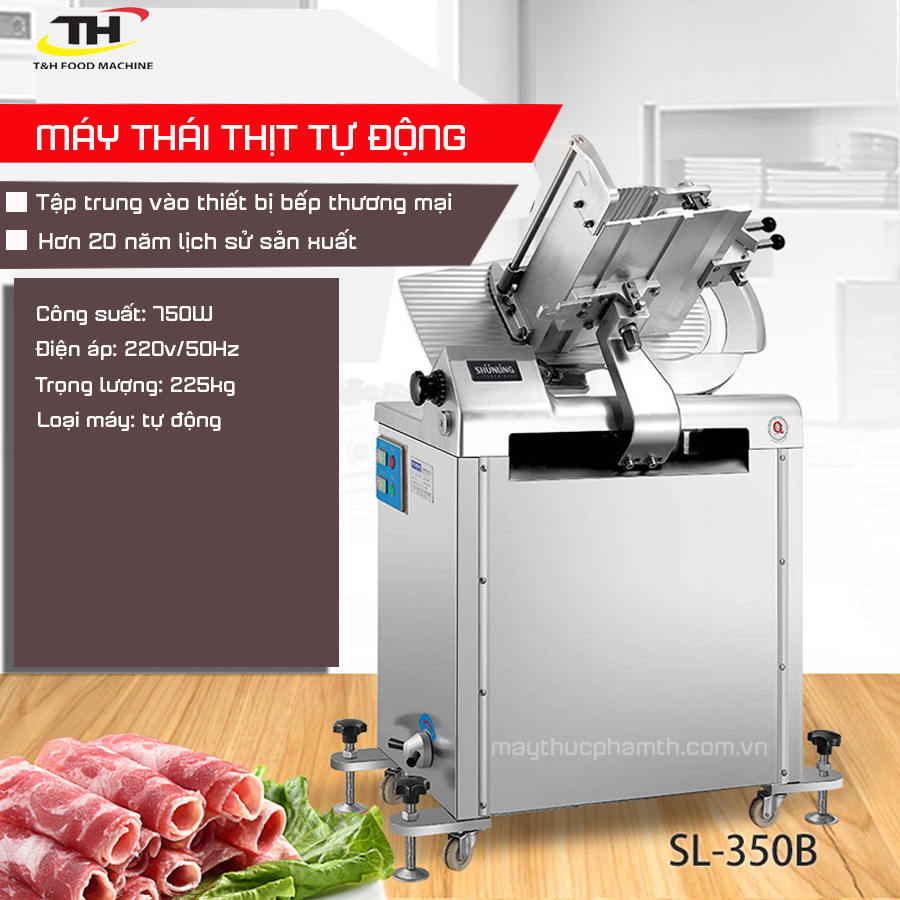 máy thái thịt tự động SL350B