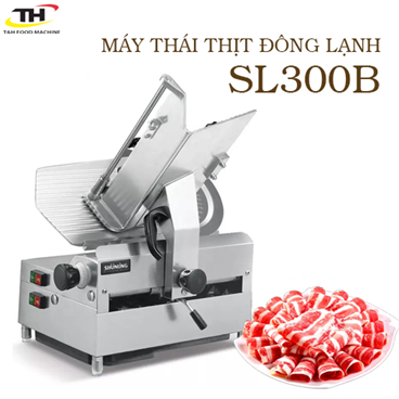 Máy Thái Thịt Chín, Đông Lạnh SL300B Tiêu Chuẩn Châu Âu, Nhập Khẩu Nguyên Chiếc