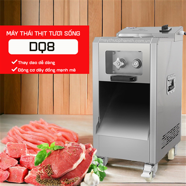 Máy Thái Thịt Tươi Sống Công Nghiệp DQ-8 Nhập Khẩu Nguyên Chiếc
