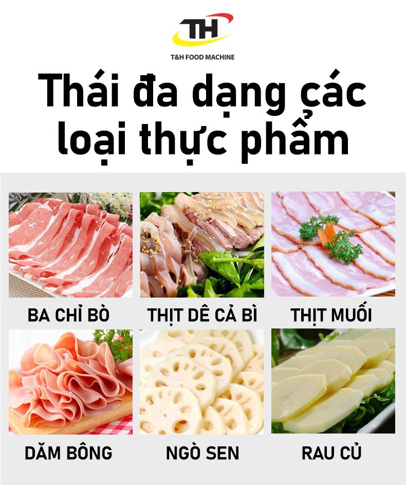 Máy thái thịt tự động SL300E