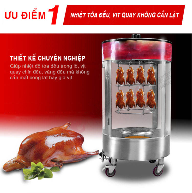Cách vệ sinh lò quay vịt như thế nào cho đúng?