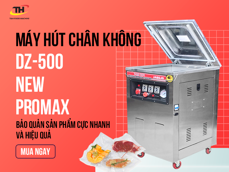 Máy hút chân không DZ-500 New PROMAX Là một giải pháp giúp doanh nghiệp gỡ rối bài toán năng suất