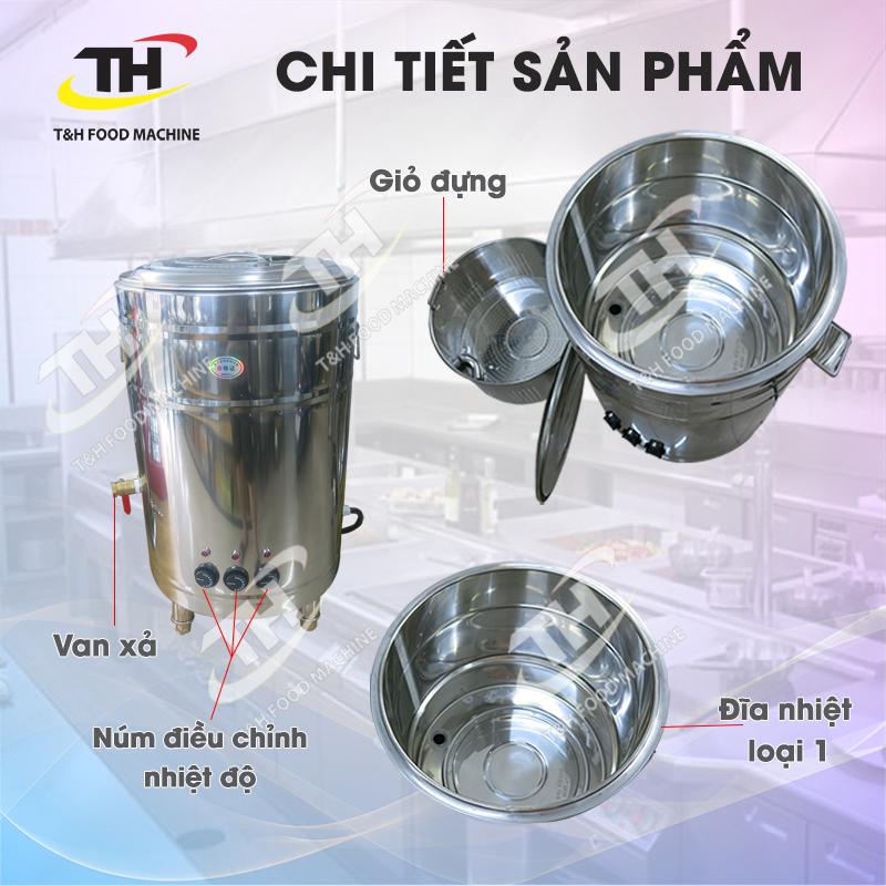 Nồi Nấu Phở Điện 100L