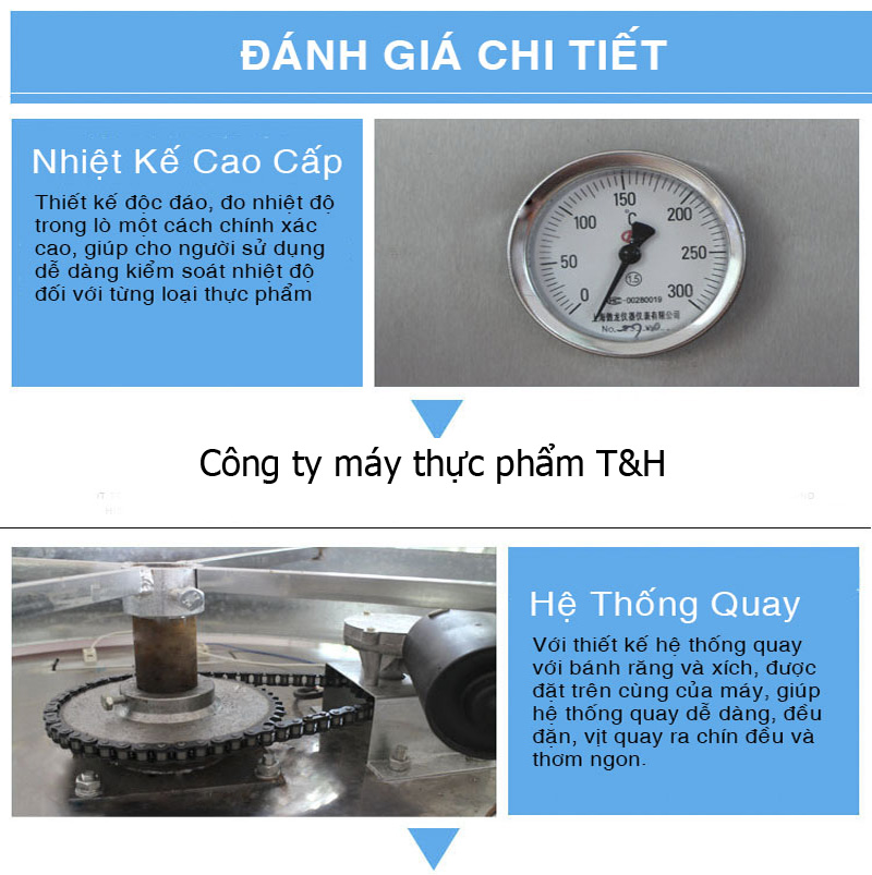 LU QUAY VỊT KÍNH 850