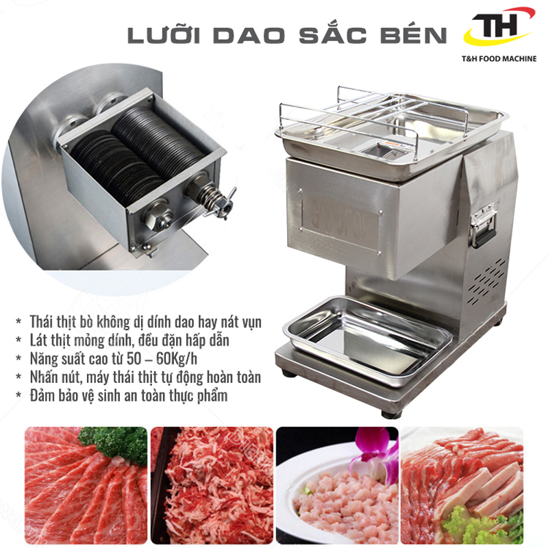 Hướng dẫn cách sử dụng máy thái thịt