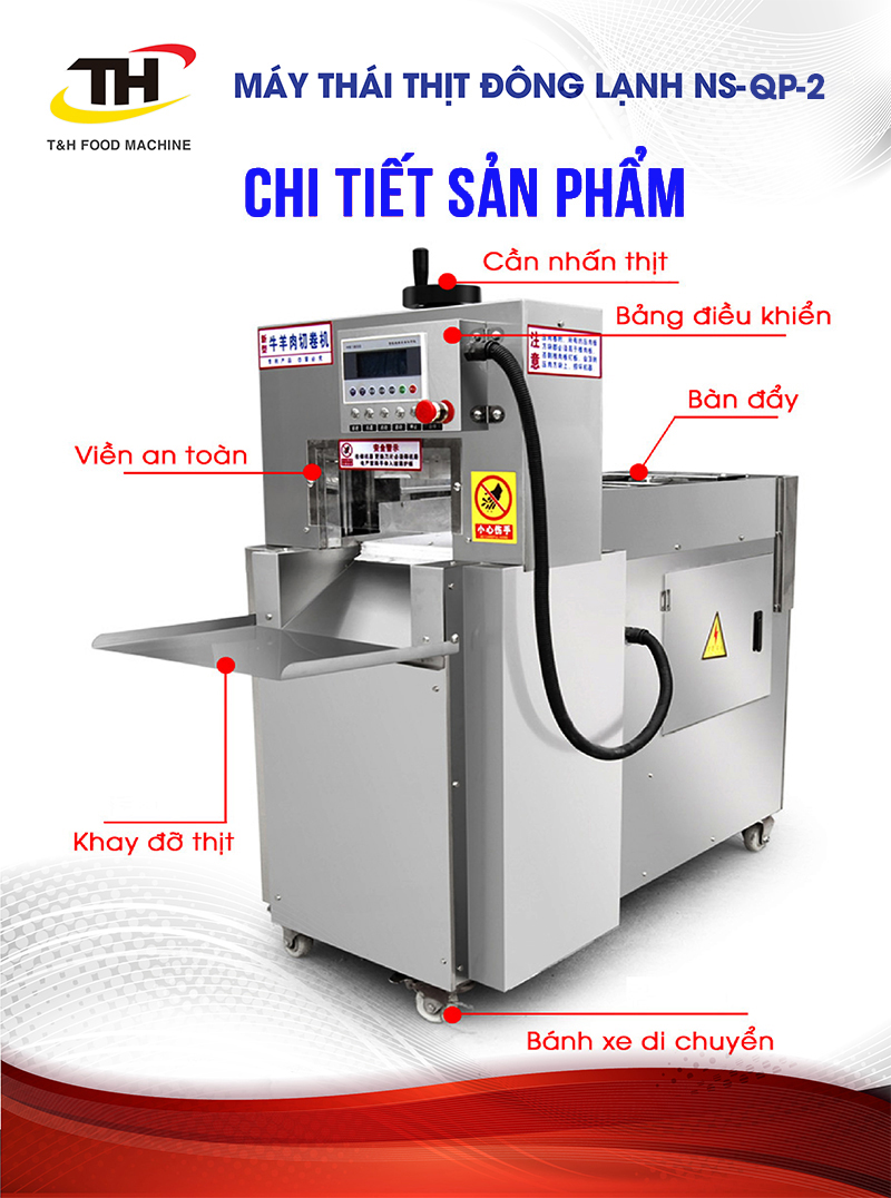 Máy thái thịt đông lạnh NS-QP-2