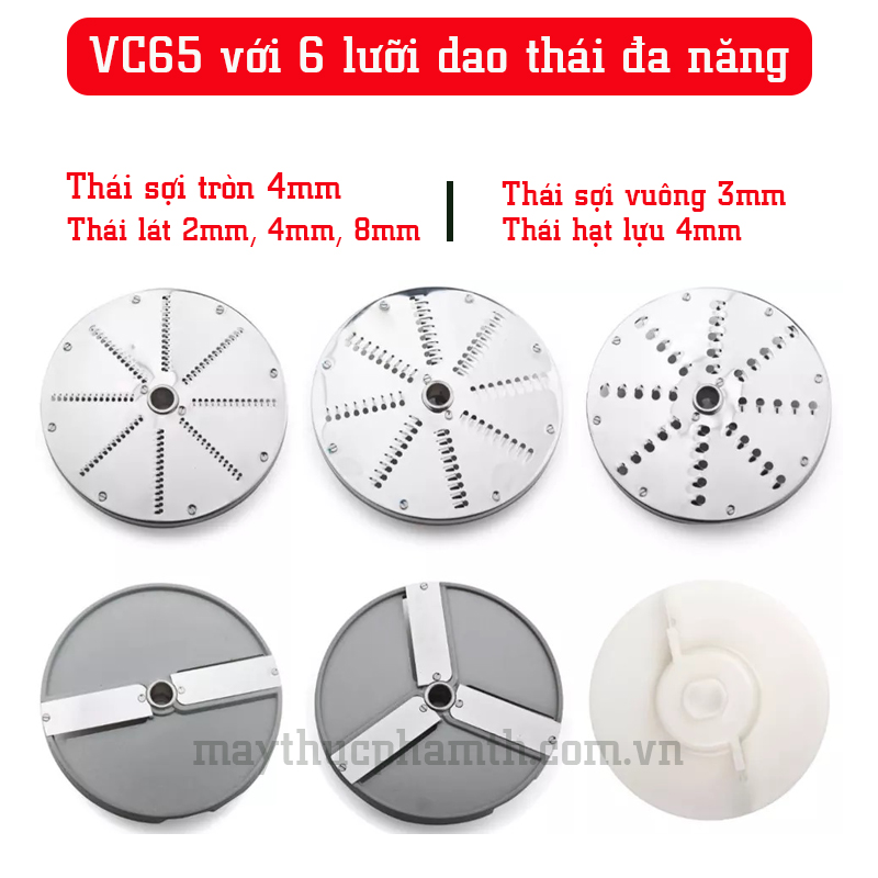 lưỡi dao máy thái rau củ quả VC65