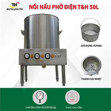 NỒI NẤU PHỞ ĐIỆN 50L