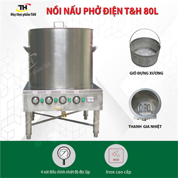 NỒI NẤU PHỞ ĐIỆN 80L