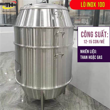 Lò quay vịt inox 100