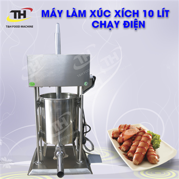 Máy làm xúc xích dùng điện 10L