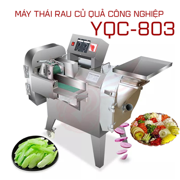 Máy thái rau củ quả công nghiệp YQC 803