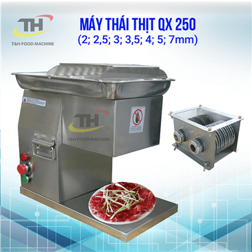 Máy thái thịt tươi sống QX250