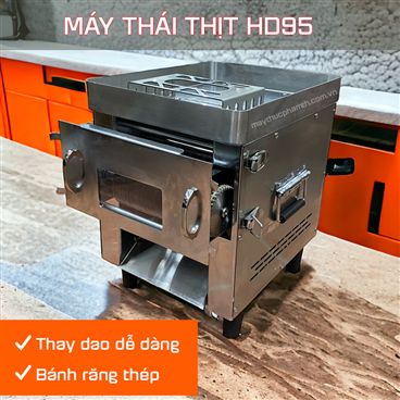 Máy thái thịt tươi thay dao HD95