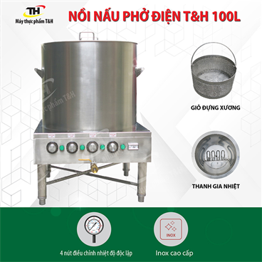 NỒI NẤU PHỞ ĐIỆN 100L