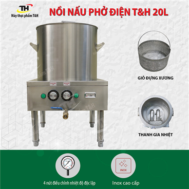 NỒI NẤU PHỞ ĐIỆN 20L