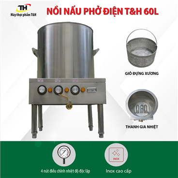 NỒI NẤU PHỞ ĐIỆN 60L