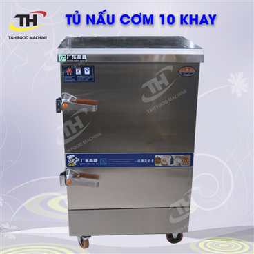 Tủ cơm dùng điện 10 khay